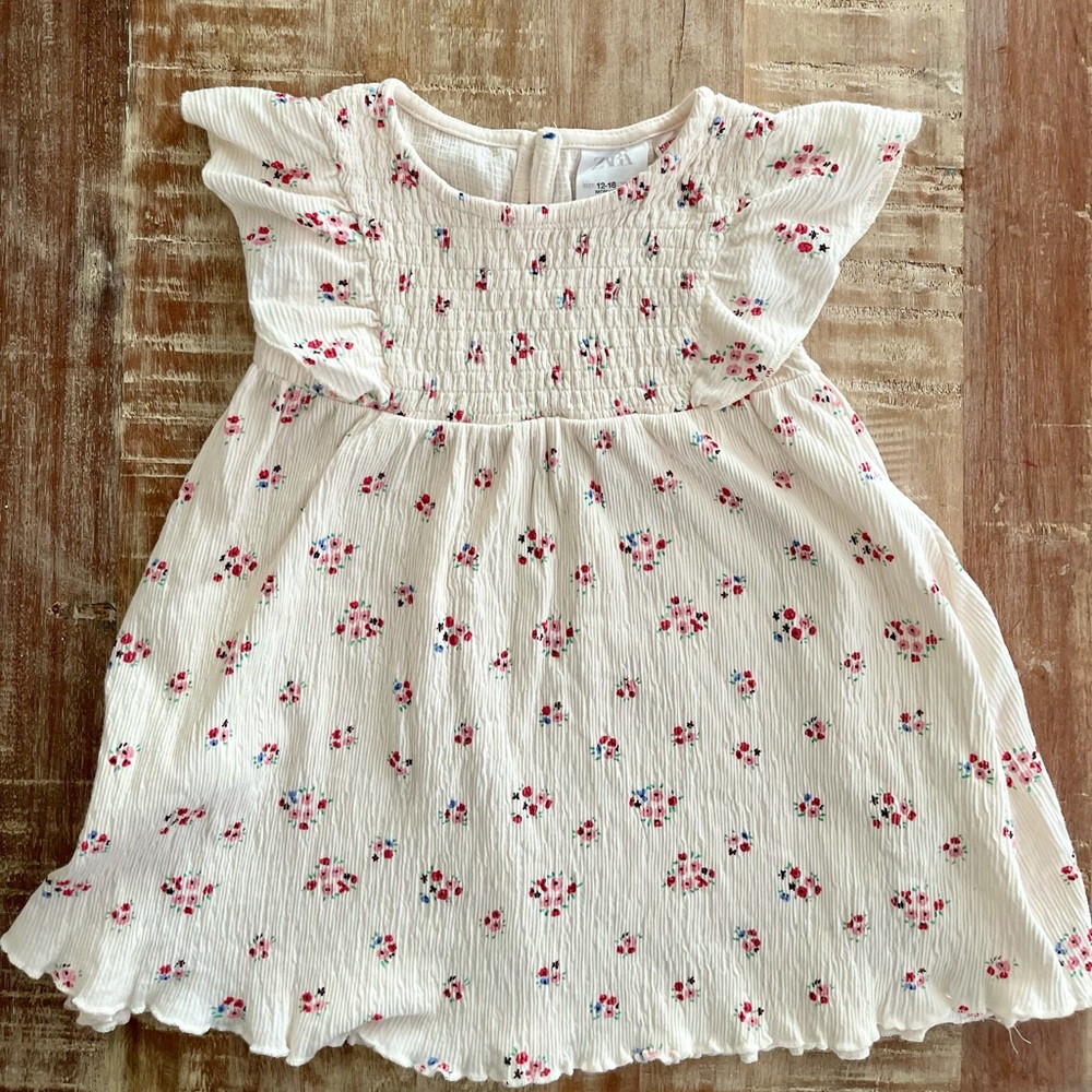 Zara flowered dress